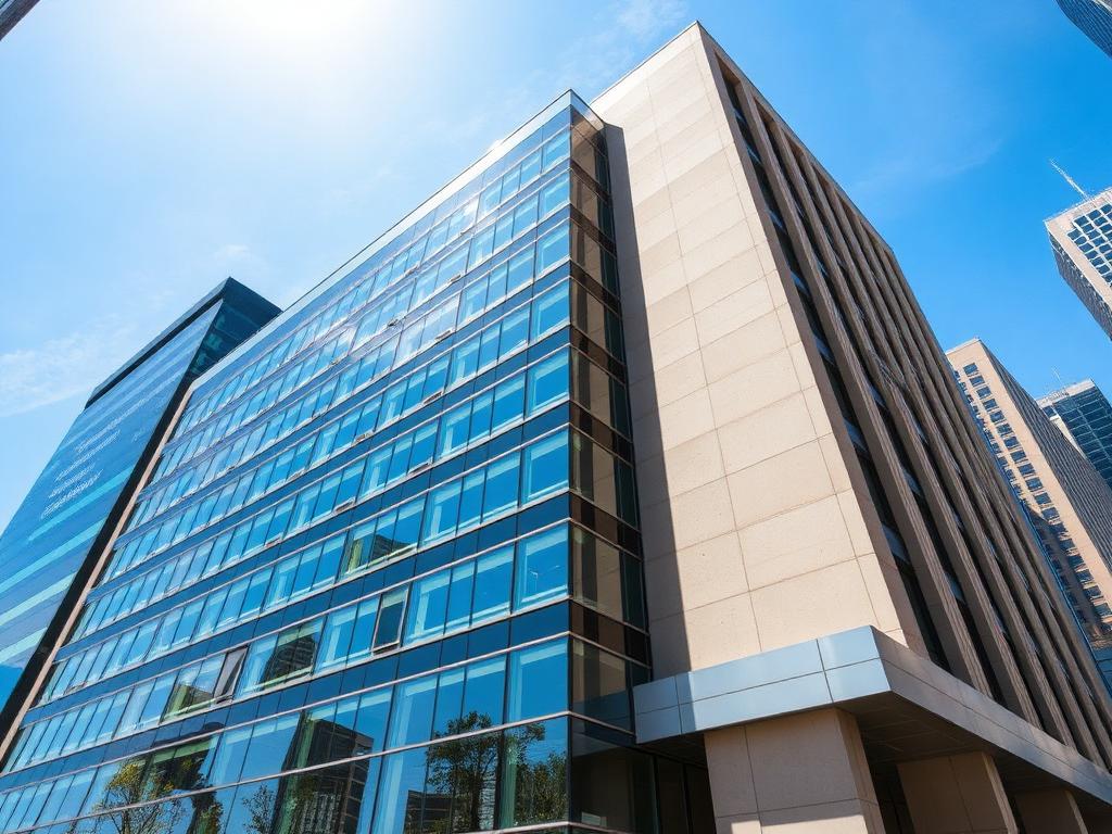 Class A office building exterior